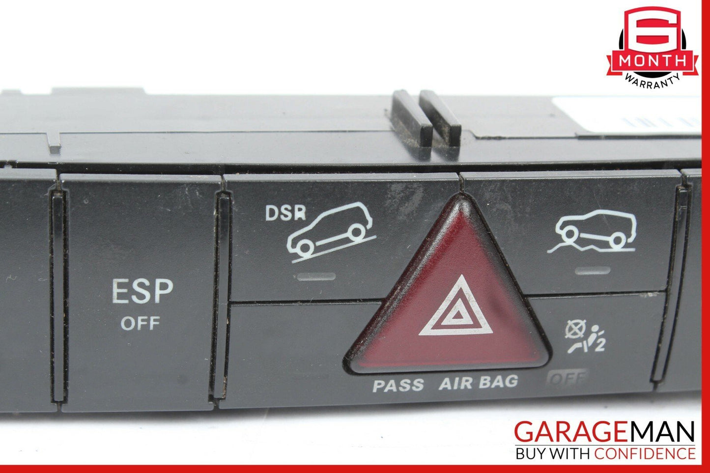 06-12 Mercedes GL450 GL550 ML550 Hazard Control Switch Panel Unit