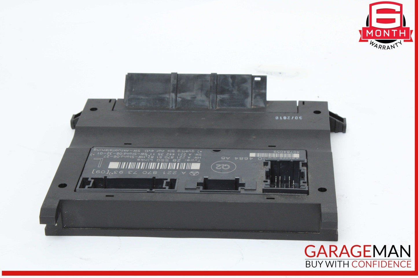 07-13 Mercedes W221 S550 S63 Front Left Driver Side Under Seat Control Unit OEM