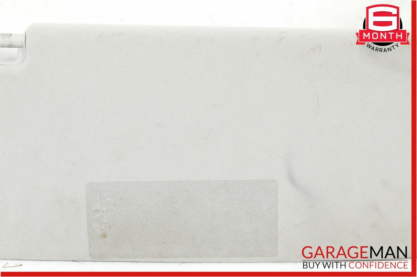 07-13 Mercedes CL600 S550 Front Left Sun Visor Sunvisor Shade Cover Grey Suede