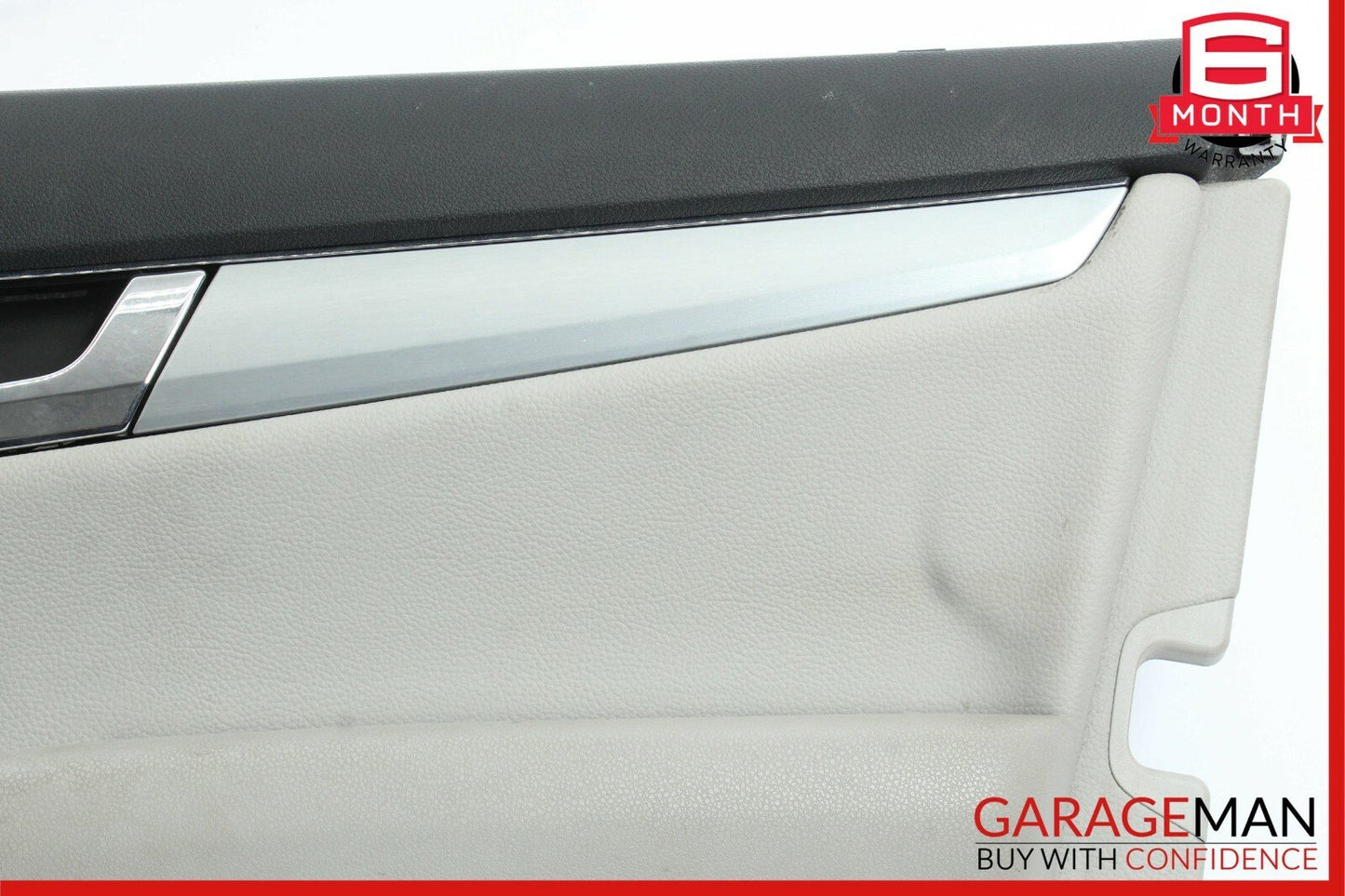 08-14 Mercedes W204 C250 C300 Sedan Front Right Side Interior Door Panel Gray