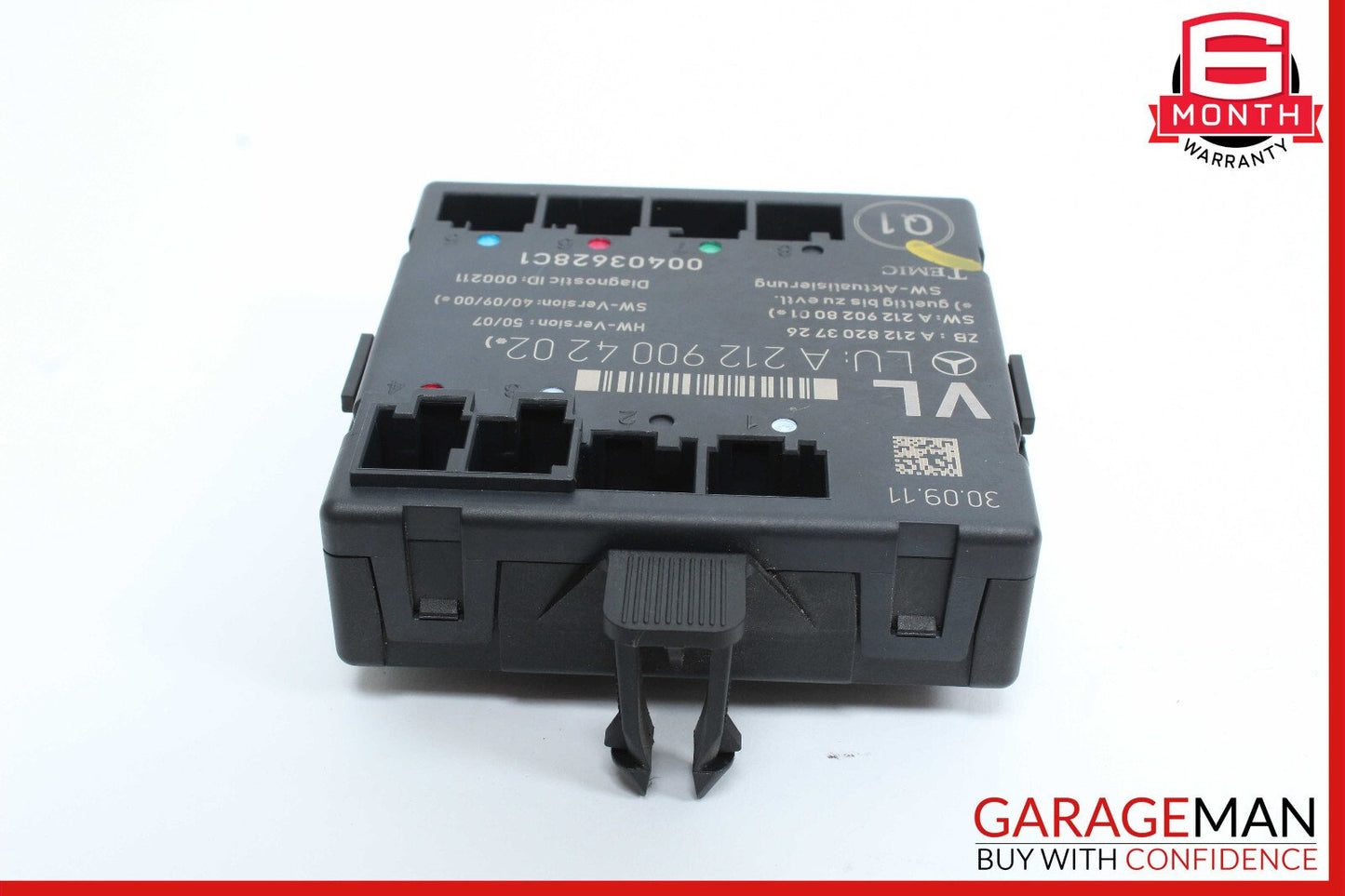 08-18 Mercedes W204 C250 SLK350 E400 Front Left Side Door Control Module OEM