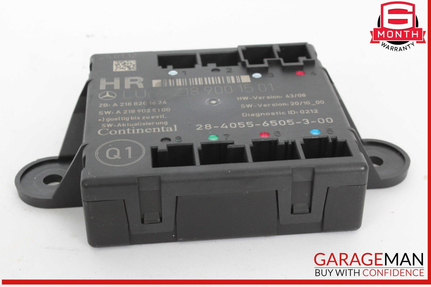 08-18 Mercedes W218 CLS550 C300 E550 Rear Right Side Door Control Module Unit