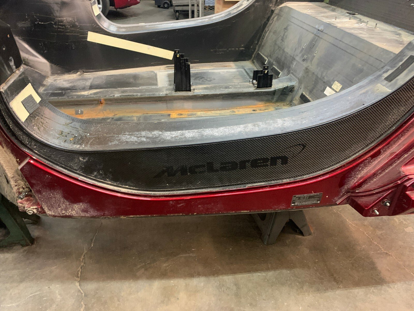 2016 McLaren MP4-12C 650S Structure Frame Body Cage Apron Beam Genuine OEM