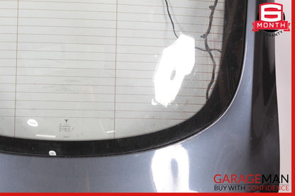 12-20 Tesla Model S Rear Liftgate Tailgate Hatch Trunk Lid Shell Glass Gray OEM