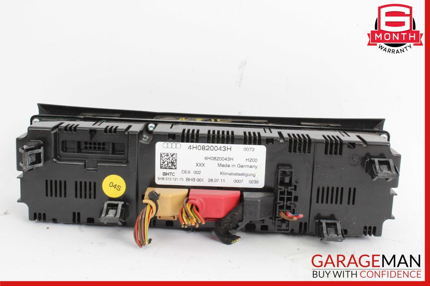 11-14 Audi A8 Quattro Front Dash HVAC AC Climate Temperature Control Switch OEM