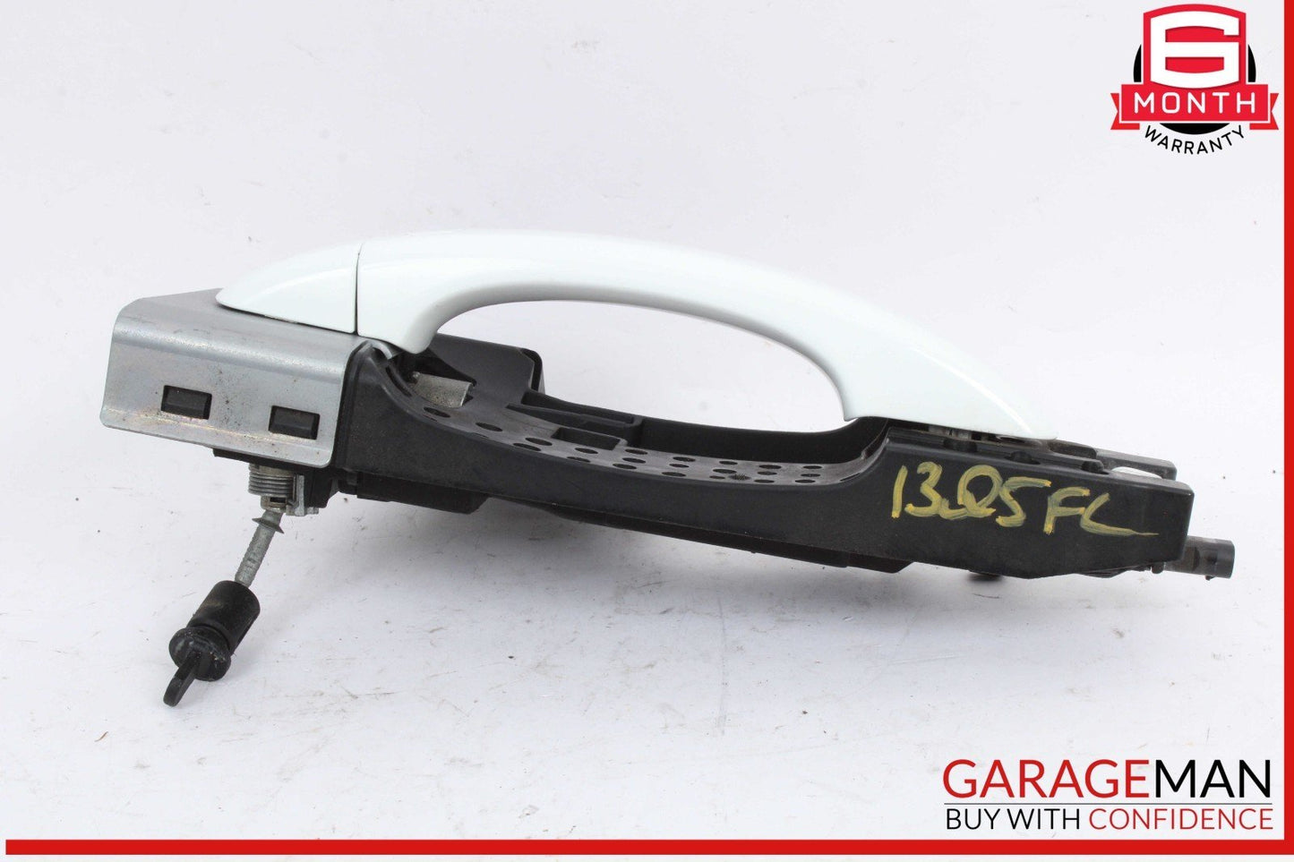 08-18 Audi Q5 S4 A4 A5 Front Left Driver Side Exterior Door Handle White OEM