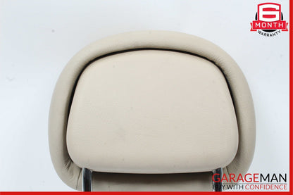 07-09 Mercedes W211 E350 E63 Front Left / Right Seat Headrest Head Rest Beige
