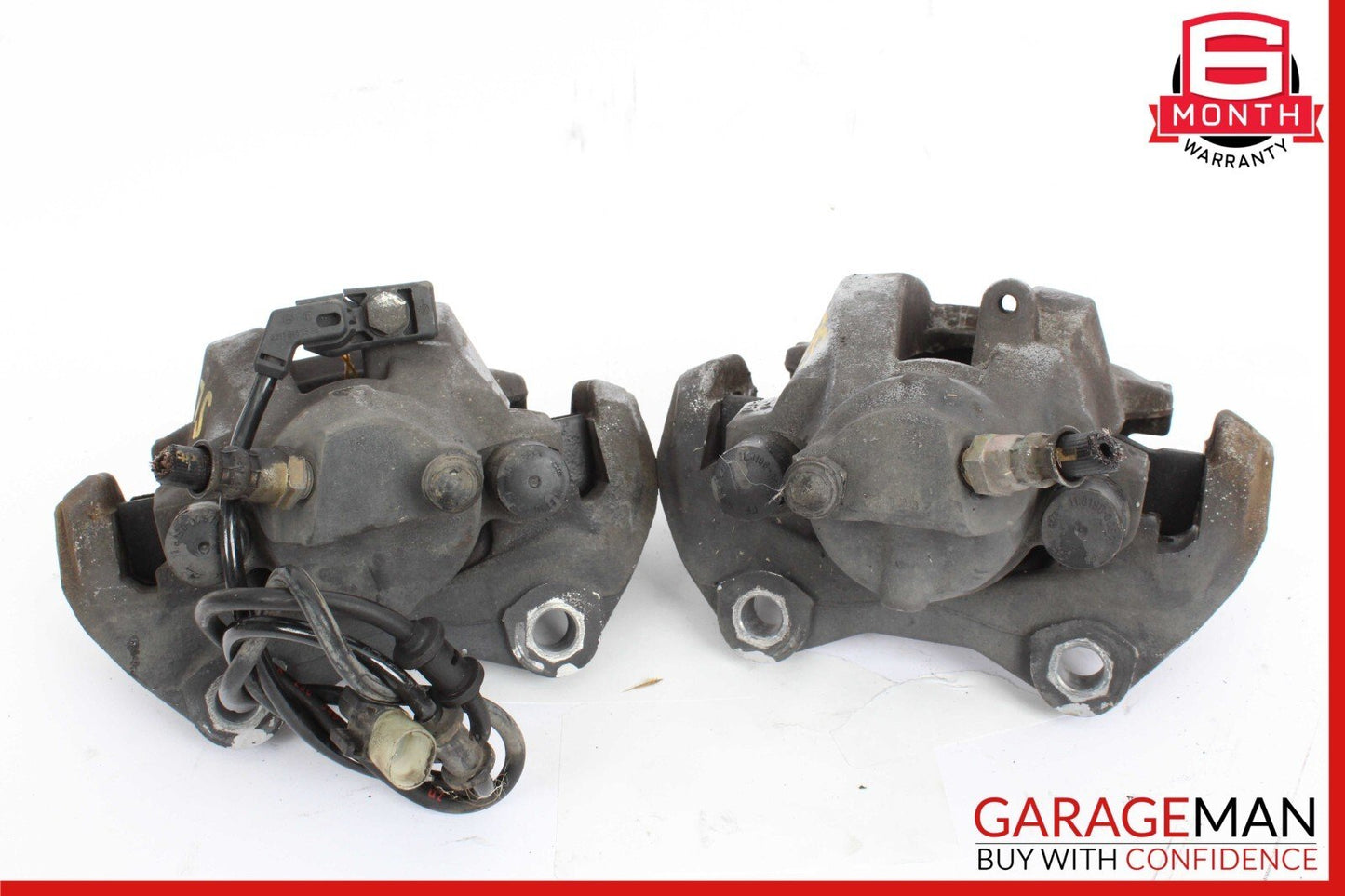 07-12 Mercede R230 SL550 Rear Left & Right Brake Caliper Calipers Set OEM