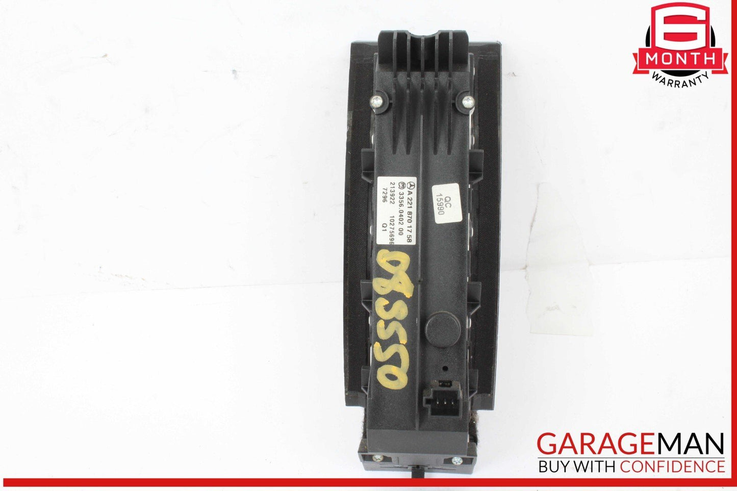 07-14 Mercedes W221 S550 S600 Ride Height ESP Parking Sensor Control Switch OEM