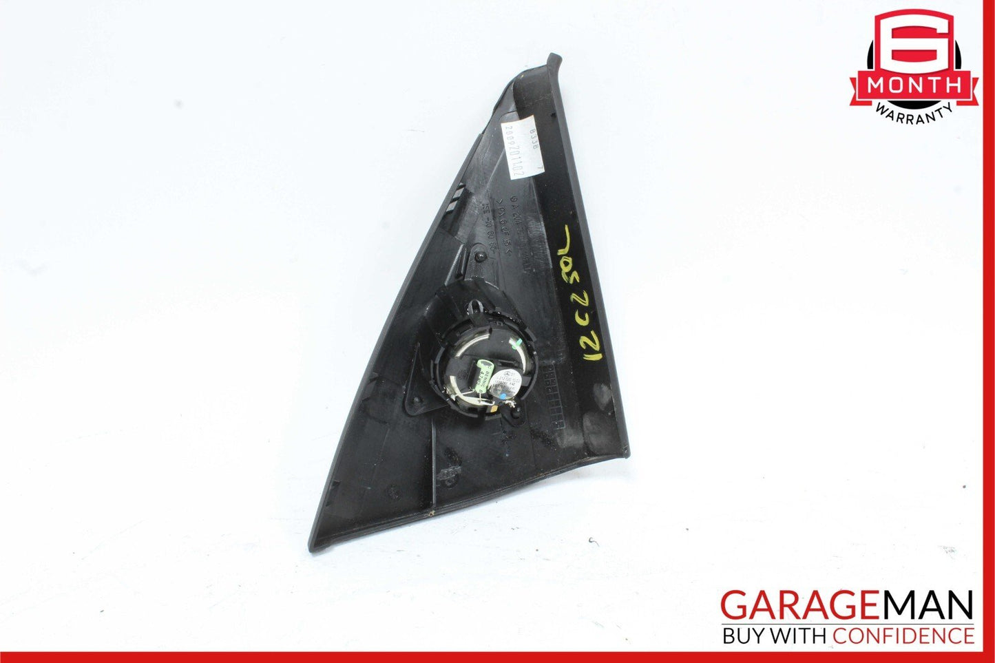 08-14 Mercedes W204 C250 Front Left Side Door Tweeter Speaker Trim Cover Black