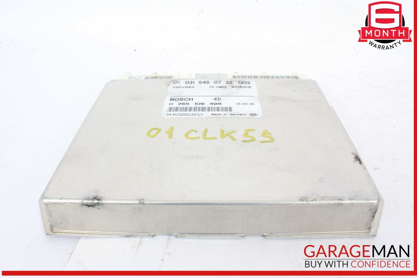 01-03 Mercedes W208 CLK55 AMG ABS Anti Lock Brake System Control Module OEM