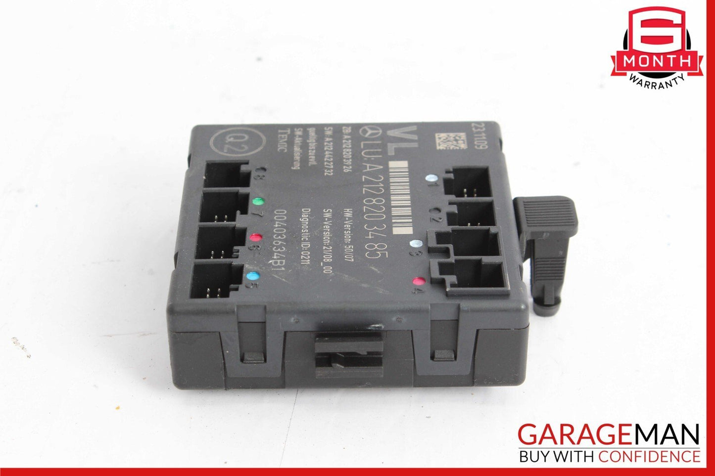08-18 Mercedes W212 E350 E400 SLK350 Front Left Side Door Control Module OEM