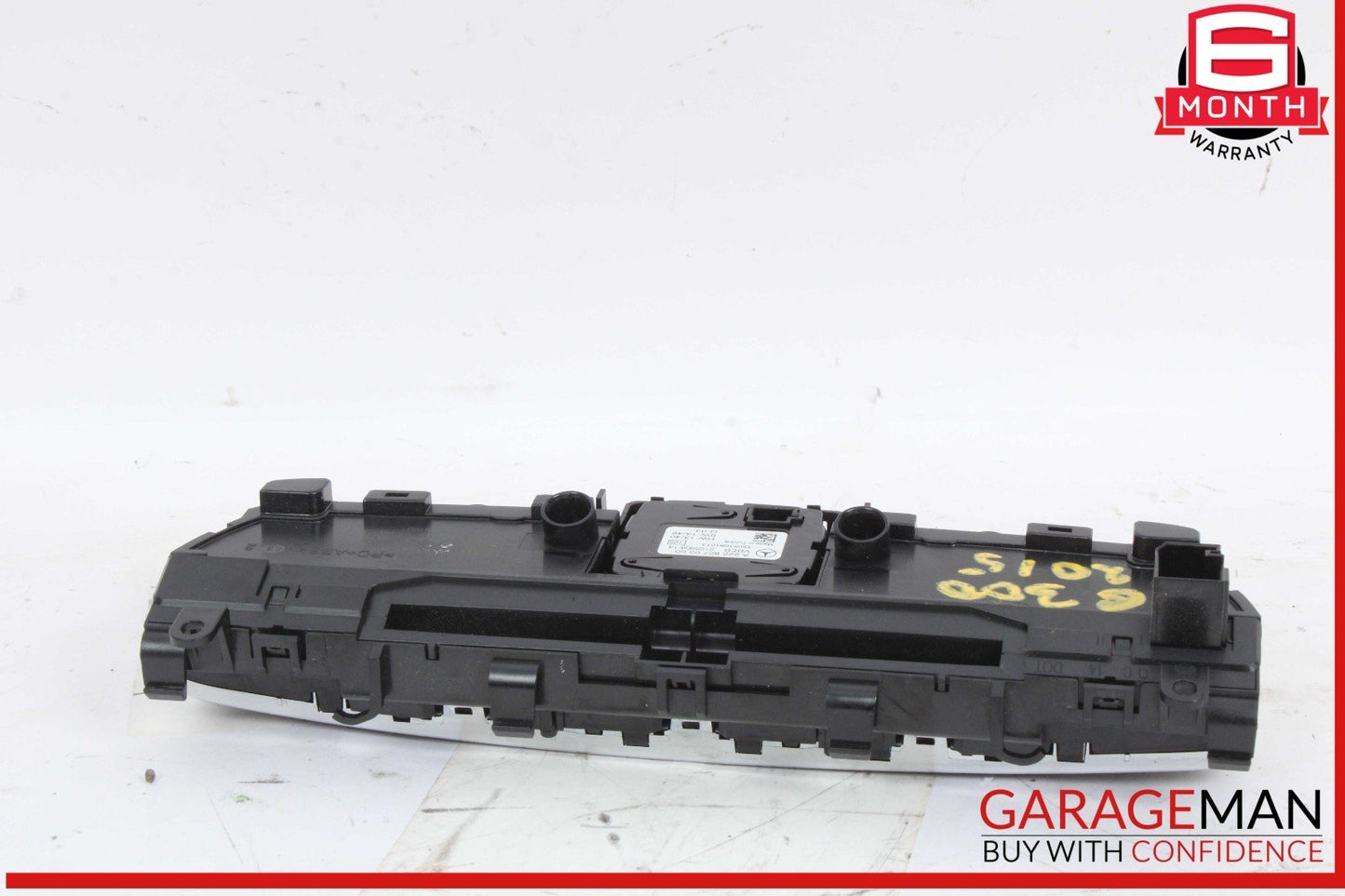 15-18 Mercedes W205 C300 4MATIC Center Dash Hazard Control Switch w/ Clock OEM