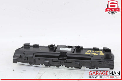 15-18 Mercedes W205 C300 4MATIC Center Dash Hazard Control Switch w/ Clock OEM