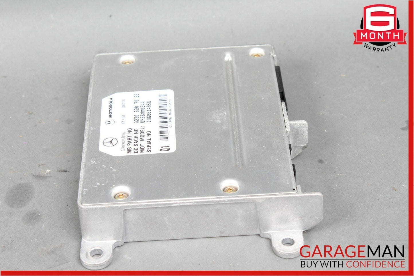 07-09 Mercedes R230 SL550 CLS500 Voice Phone Telephone Communication Module OEM