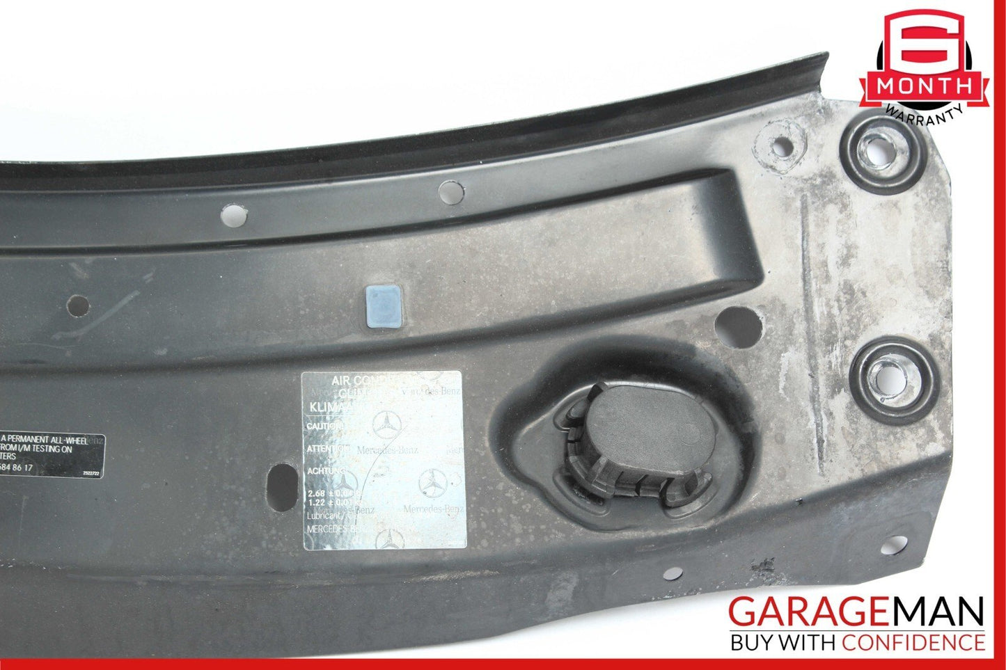 06-12 Mercedes X164 GL550 Upper Radiator Core Tie Bar Support 1646200486 OEM