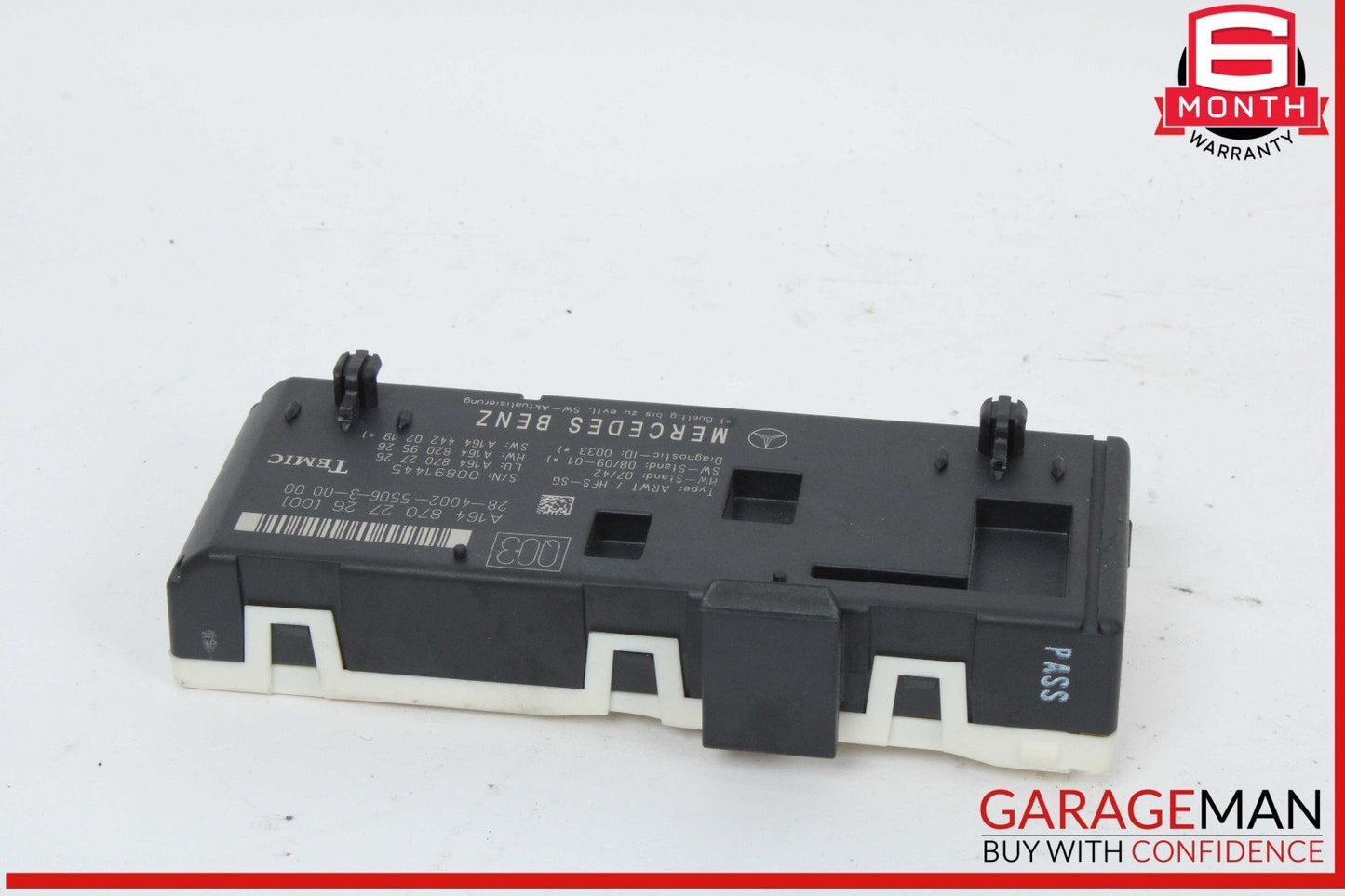 09-13 Mercedes X164 GL450 R350 Trunk Lid Liftgate Tail Gate Control Module OEM