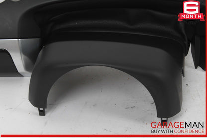 11-18 Porsche Cayenne 958 Steering Column Cover Trim Black 7P5857054 OEM