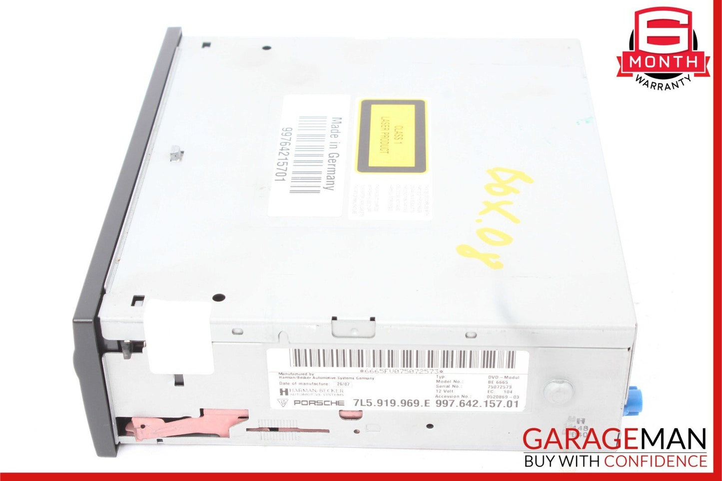 06-12 Porsche Boxter 987 S Navigation GPS DVD Player 7L5919969E 99764215701