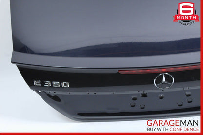 03-09 Mercedes W211 E350 Sedan Rear Trunk Lid Deck Shell Panel OEM