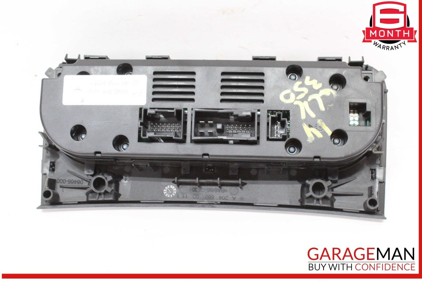 12-14 Mercedes X204 GLK250 Bluetec AC A/C Heater Climate Control w/ Trim OEM