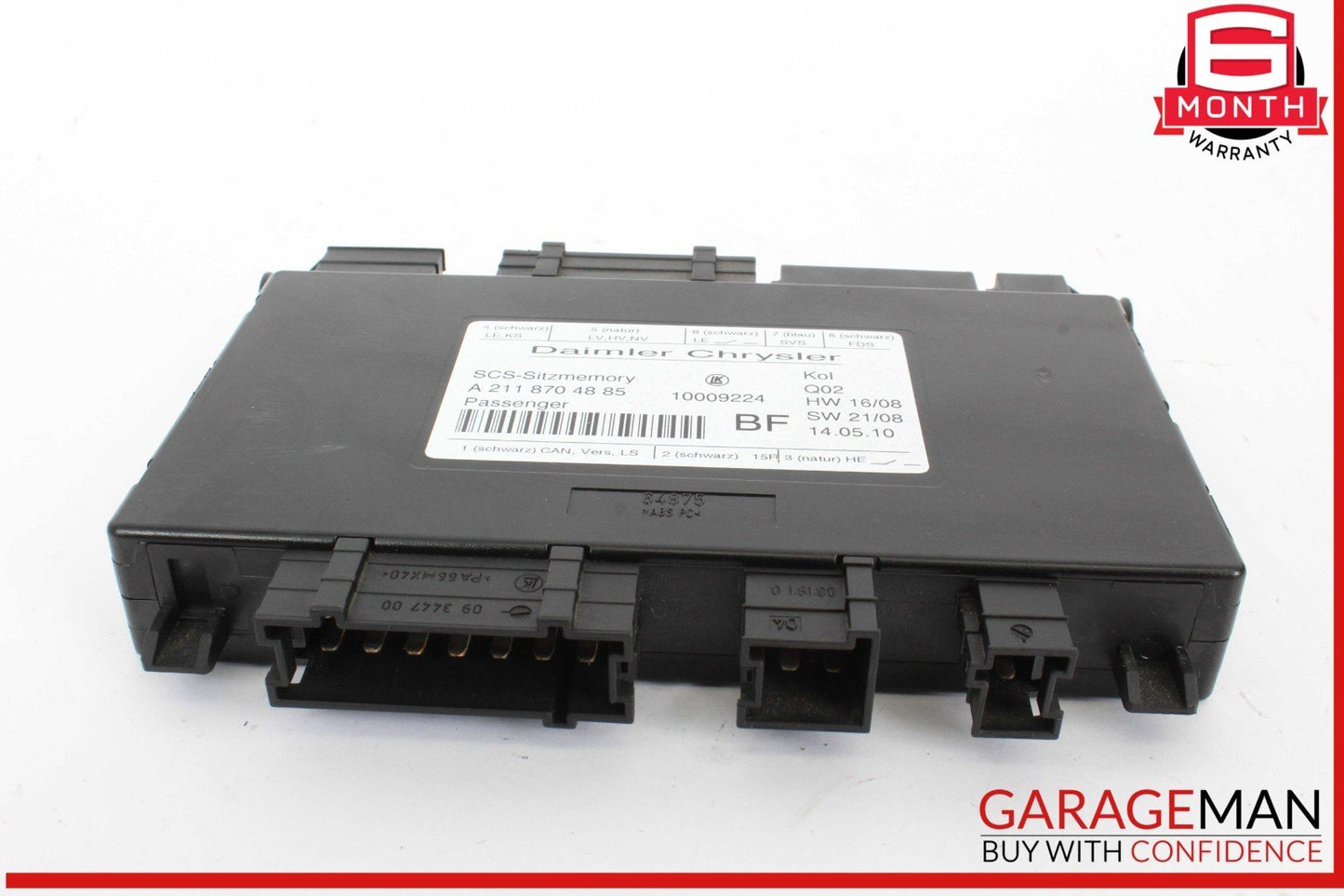 03-12 Mercedes R171 SLK300 E550 ML350 Front Right Seat Control Module OEM