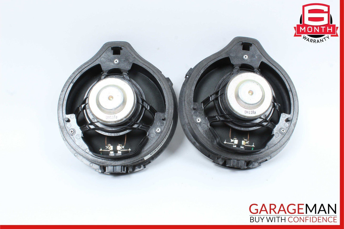 08-15 Mercedes X204 GLK350 C300 Rear Left & Right Door Sound Speakers Set of 2
