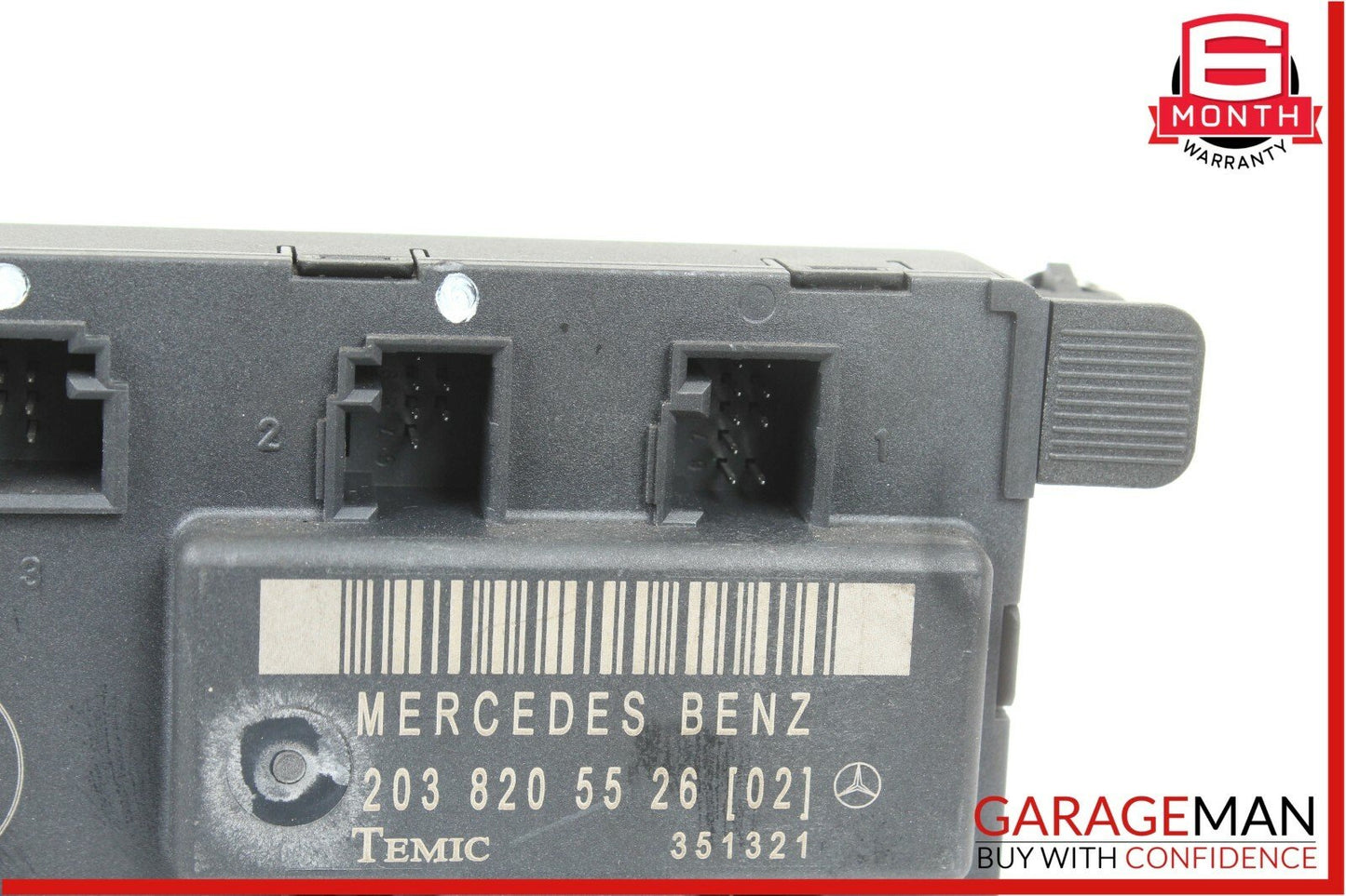 01-07 Mercedes W203 C230 C320 Front Left Driver Side Door Control Module OEM