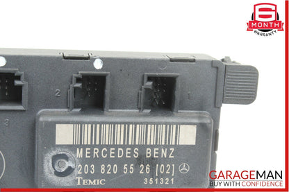 01-07 Mercedes W203 C230 C320 Front Left Driver Side Door Control Module OEM