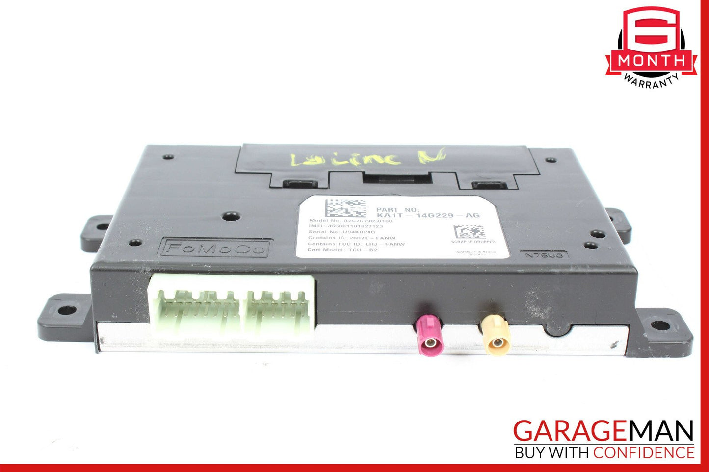 19-21 Lincoln Nautilus Telematics Control Module OEM