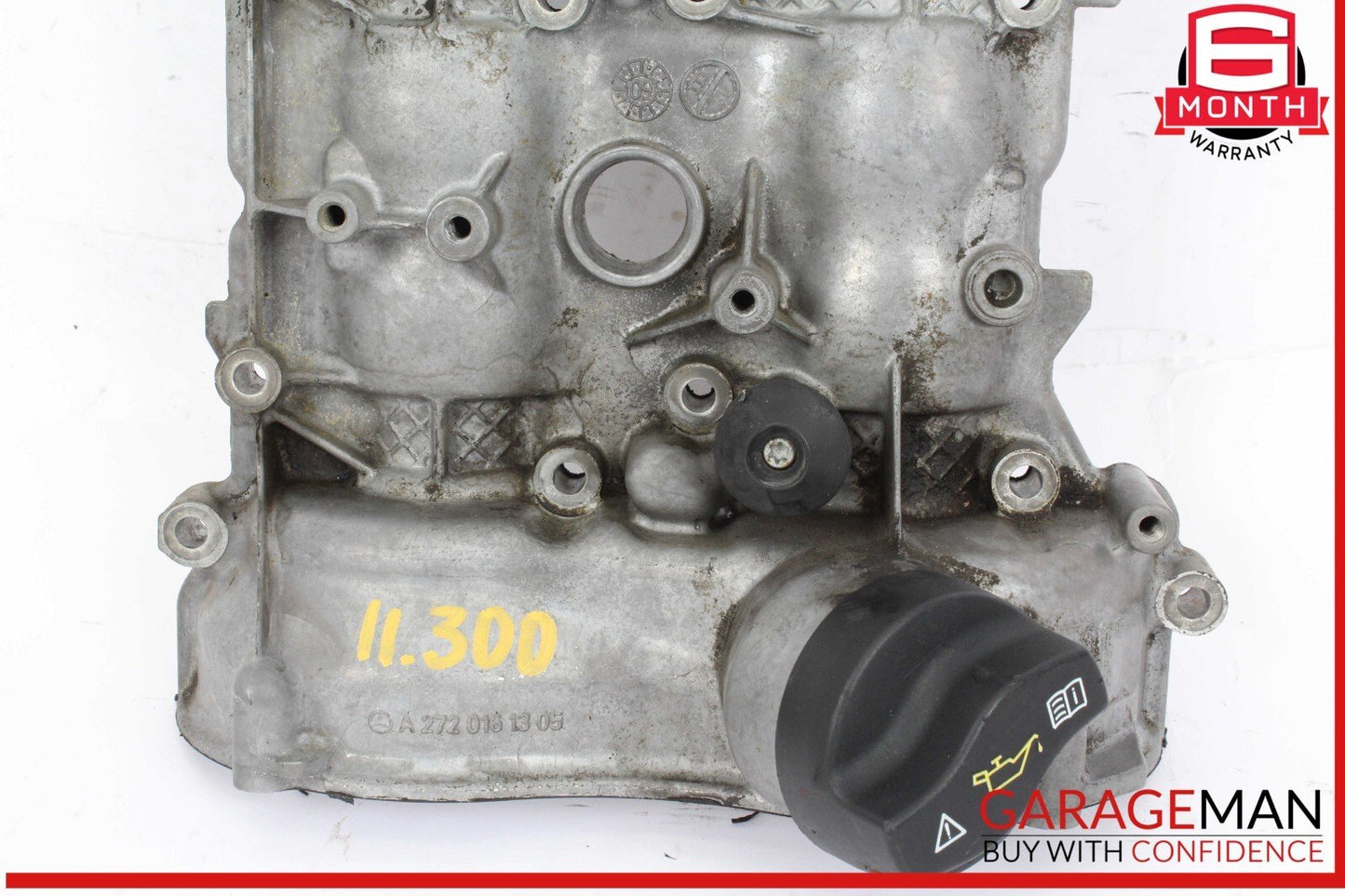 05-13 Mercedes W204 C300 CLK350 Engine Cylinder Head Cover Right Side OEM