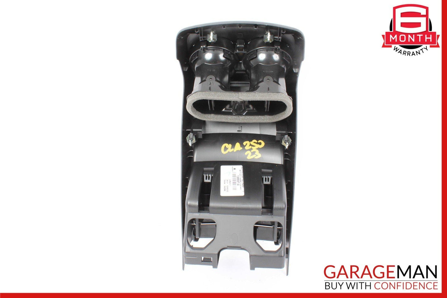 20-23 Mercedes W118 CLA250 Rear Center Console w/ AC A/C Air Vent & USB Port OEM