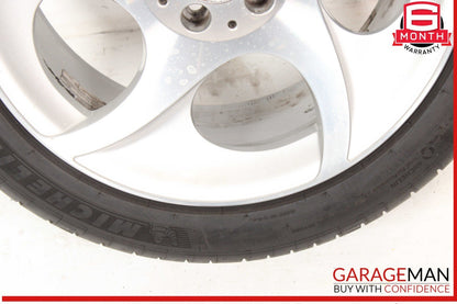 03-12 Mercedes R230 SL500 Rear Wheel Tire Rim 9.5Jx18H2 ET40 R18 2304011802 OEM