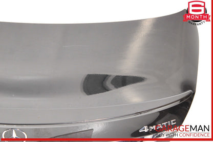 15-21 Mercedes W205 C300 C43 C63 AMG Rear Trunk Lid Shell Cover Panel Black OEM