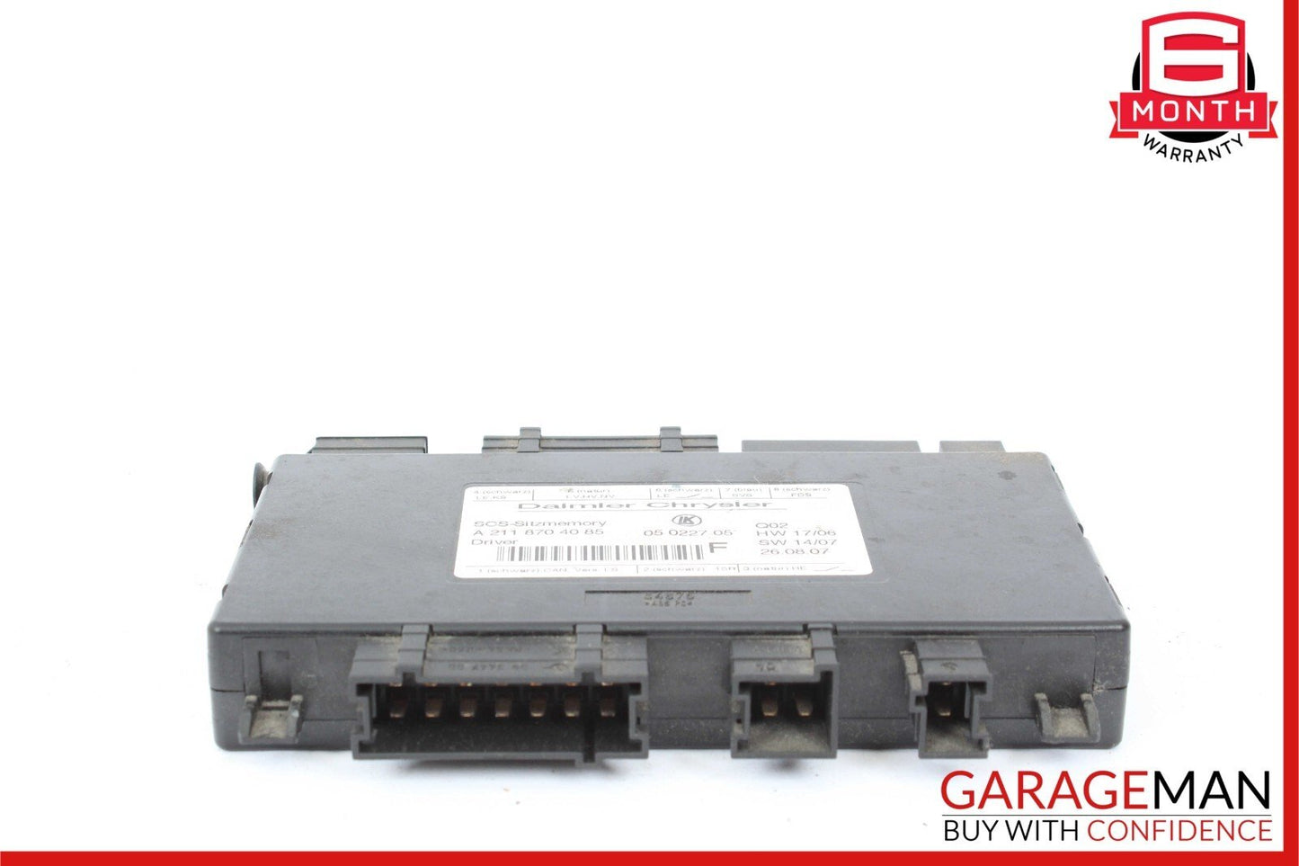 03-13 Mercedes R350 E320 SLK280 GL550 E320 Front Left Seat Control Module Unit