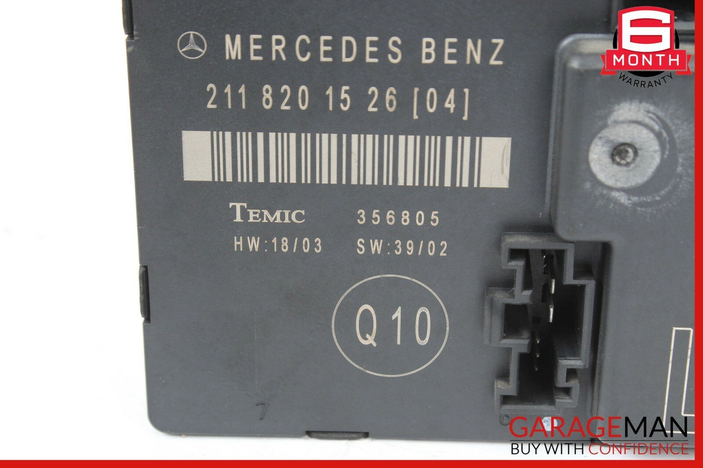 03-06 Mercedes W211 E350 E500 E55 AMG Rear Left Side Door Control Module OEM