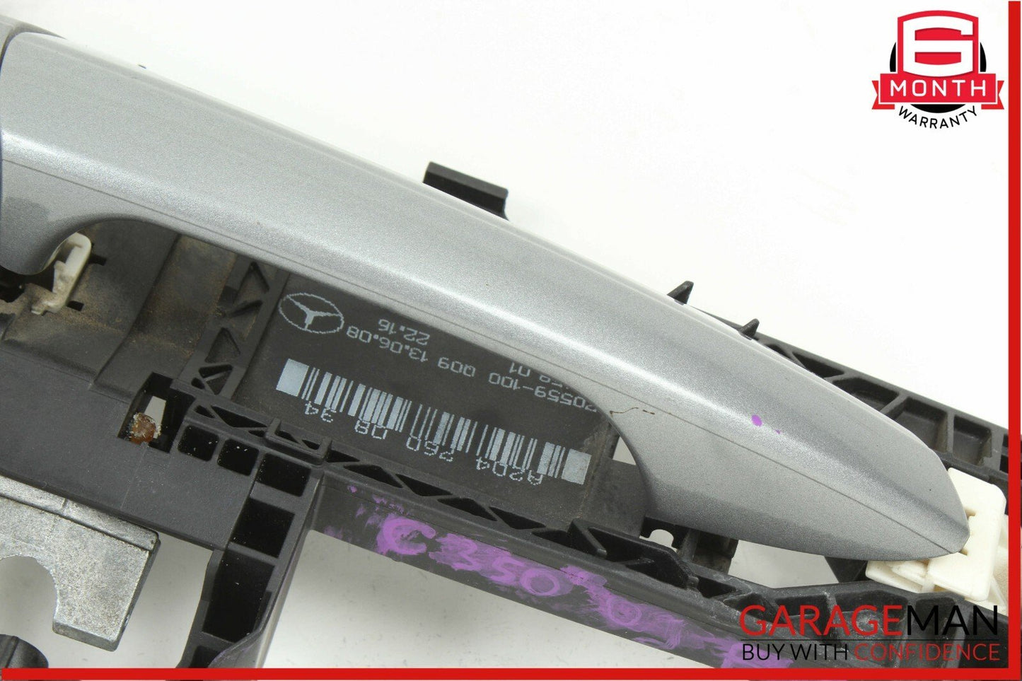 08-11 Mercedes W204 C250 C300 Front Right Side Exterior Door Handle OEM