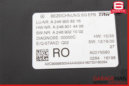 12-20 Mercedes W117 CLA45 AMG SLK350 Hand Parking Brake Control Module OEM