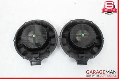 03-10 Porsche Cayenne S 955 957 Bose Rear Left & Right Side Door Speaker Set OEM
