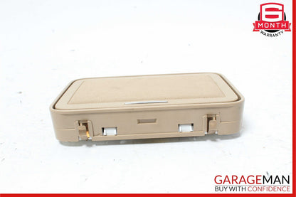 10-13 Mercedes W221 S550 Rear Overhead Vanity Mirror Assembly Brown OEM