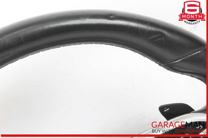 17-19 Mercedes W213 E300 Front Left Side Steering Wheel w/ Paddle Shifters OEM
