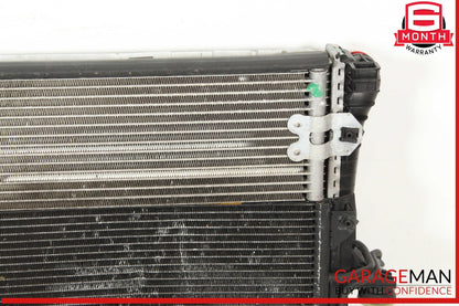 03-06 Porsche Cayenne 955 Engine Motor Cooling Radiator AC A/C Condenser Assy