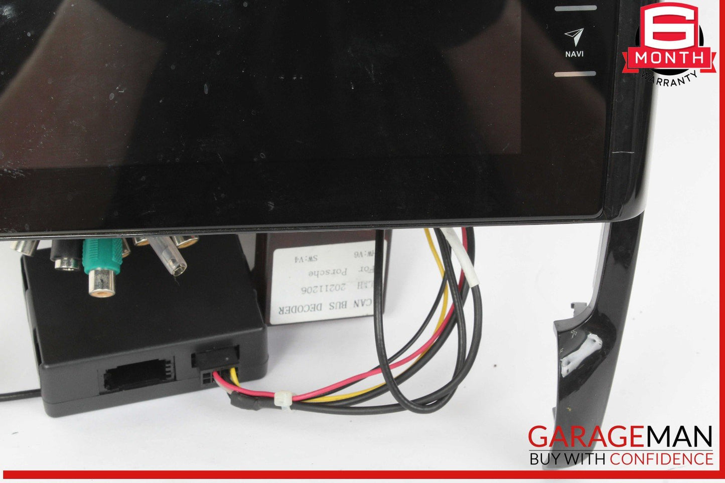 03-10 Porsche Cayenne 955 Command Head Unit Radio GPS Navigation Display Screen