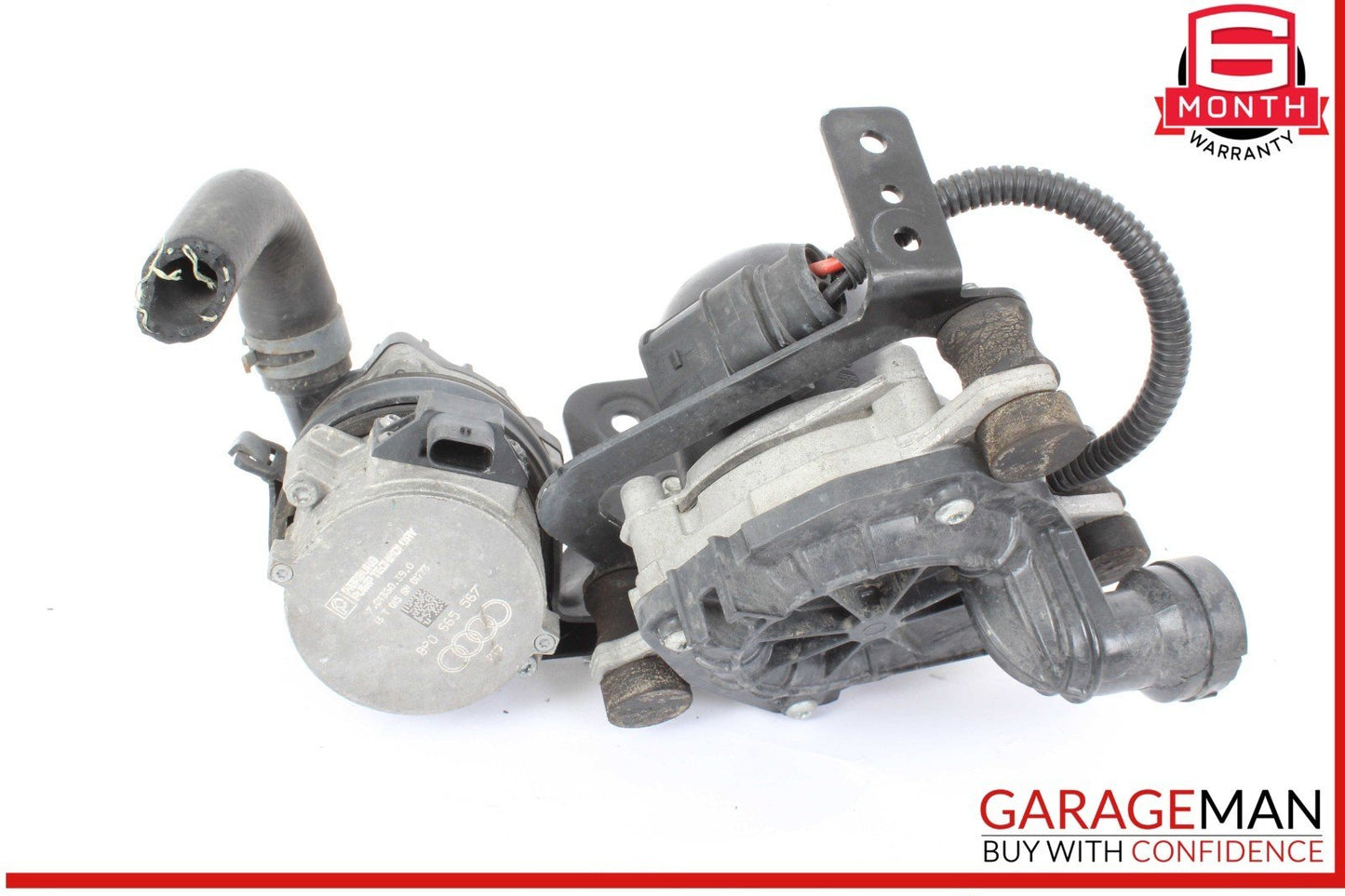 13-18 Audi Q5 Engine Auxiliary Coolant Water Pump 8R0965567 OEM
