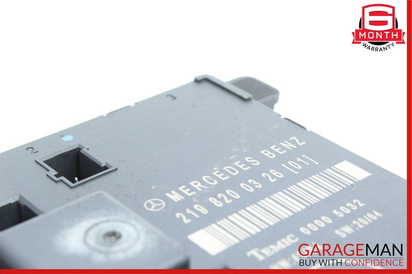 06-11 Mercedes W219 CLS550 CLS55 AMG Rear Right Side Door Control Module OEM