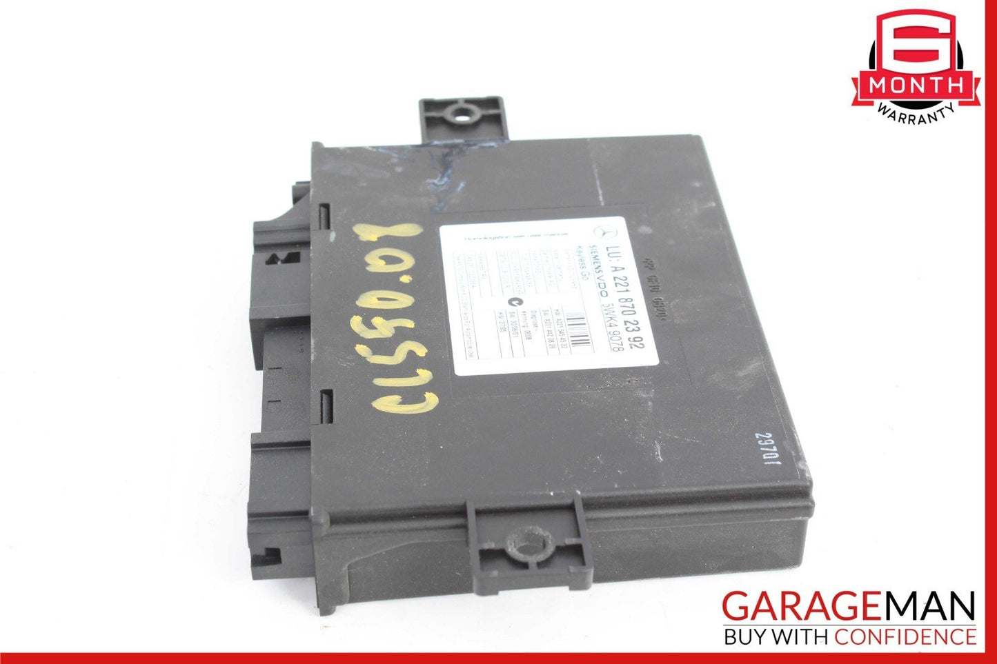 07-10 Mercedes W216 CL550 CL600 S550 S63 AMG Keyless Go Control Module Unit OEM