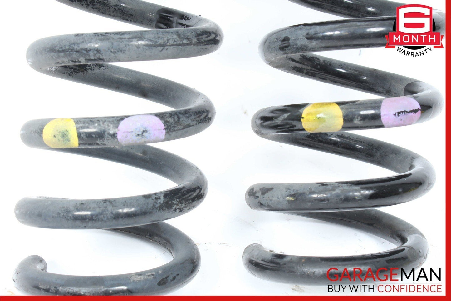 08-14 Mercedes W204 C250 C350 Rear Shock Absorber Coil Spring Set of 2
