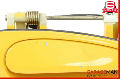 97-04 Porsche Boxster 986 Front Right Passenger Side Exterior Door Handle Yellow