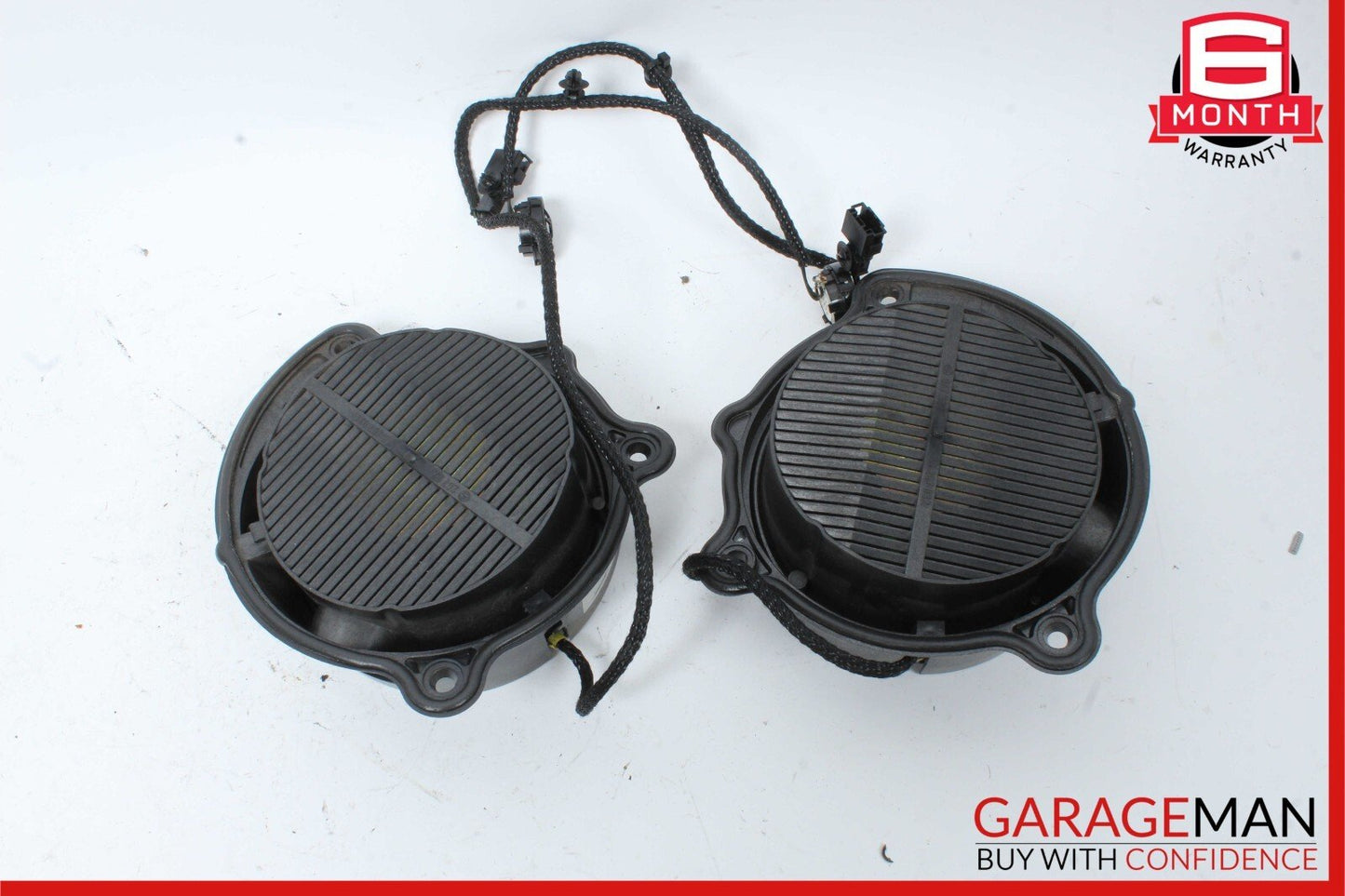 00-06 Mercedes W220 S430 Front Left & Right Side Door Sound Speaker Speakers Set