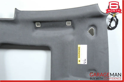 14-17 Maserati Ghibli S Interior Top Upper Roof Headliner Trim Panel Cover Suede